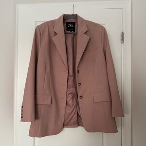 Light pink Zara blazer
